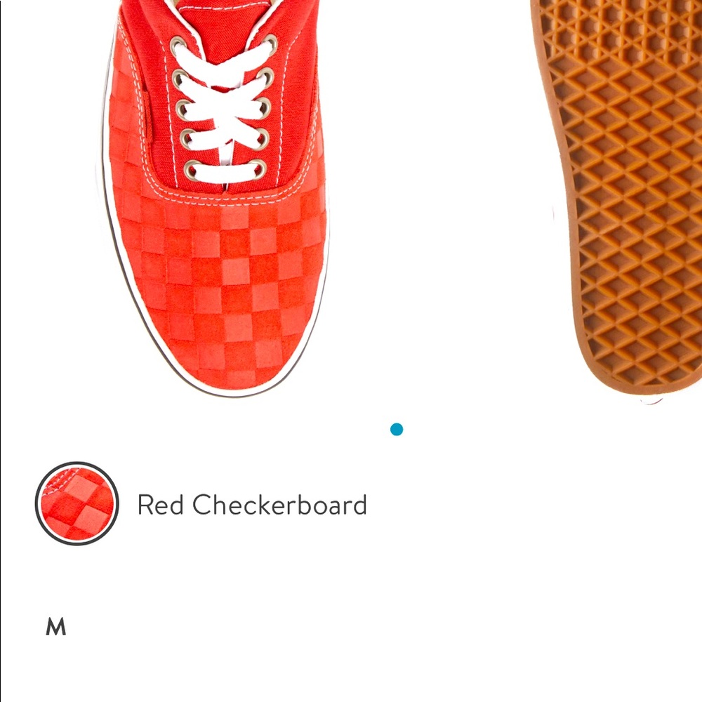 🏈🏈NWT 10 Men’s Or 11.5 Ladies Vans ERA RED - Picture 5 of 6